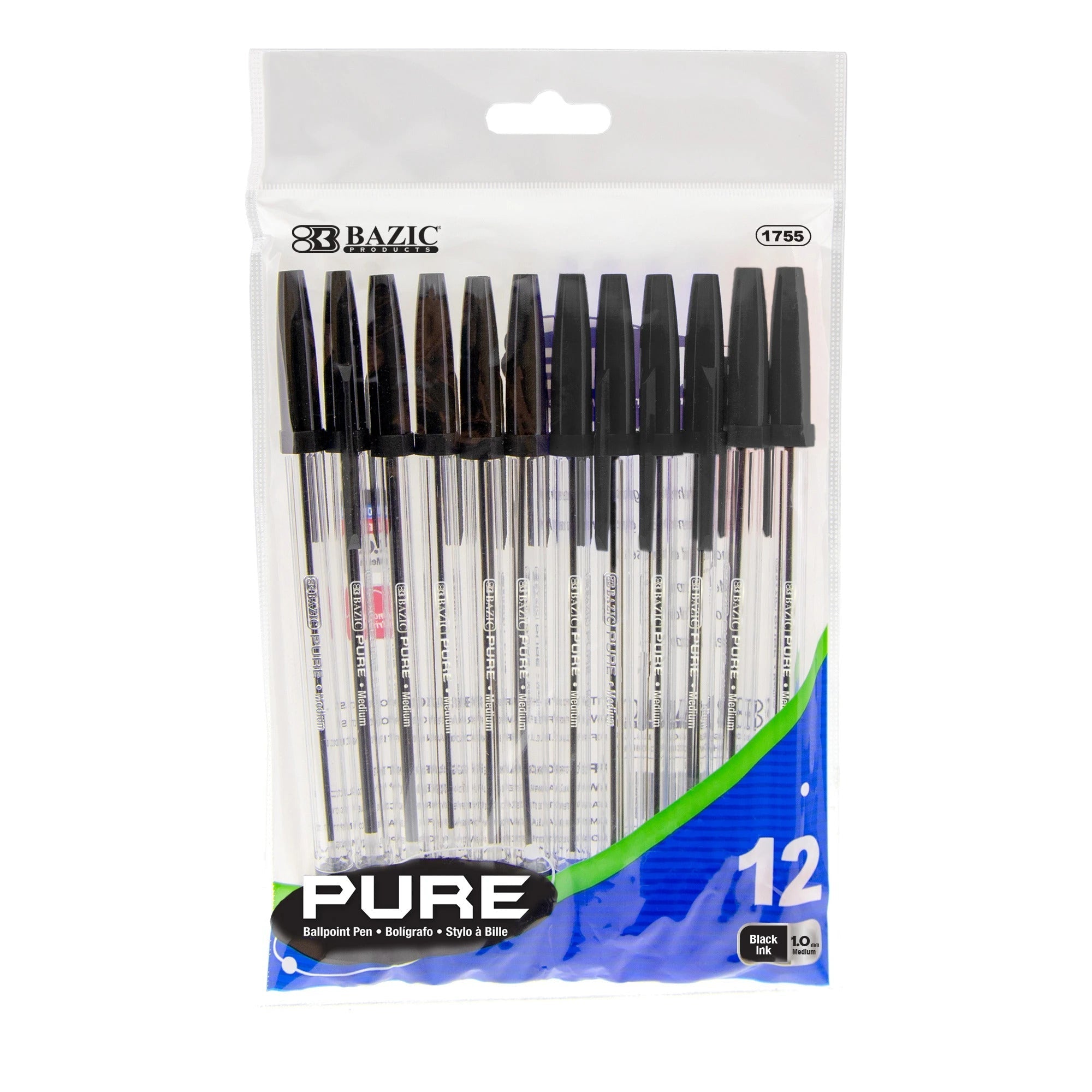 Pure Black Pen (12/Pack) - My Store