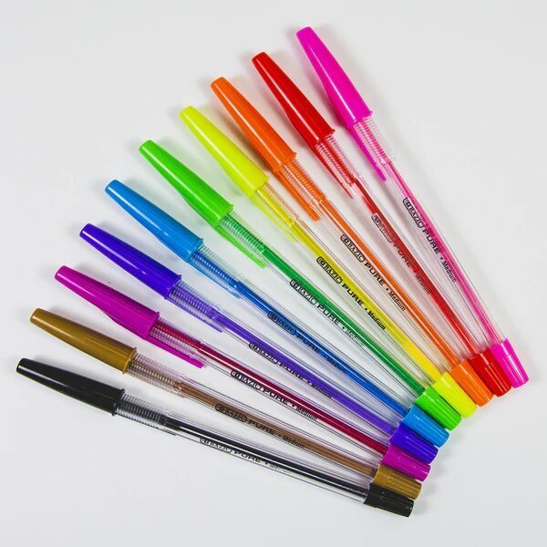 Pure Neon Color Stick Pen - 10 Pack - My Store