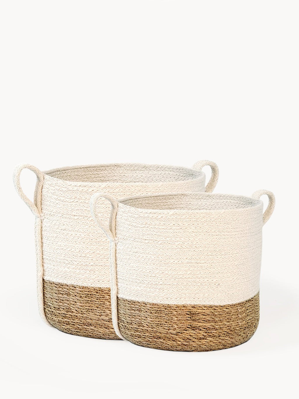 Savar Basket with Side Handle - Krafty Korner