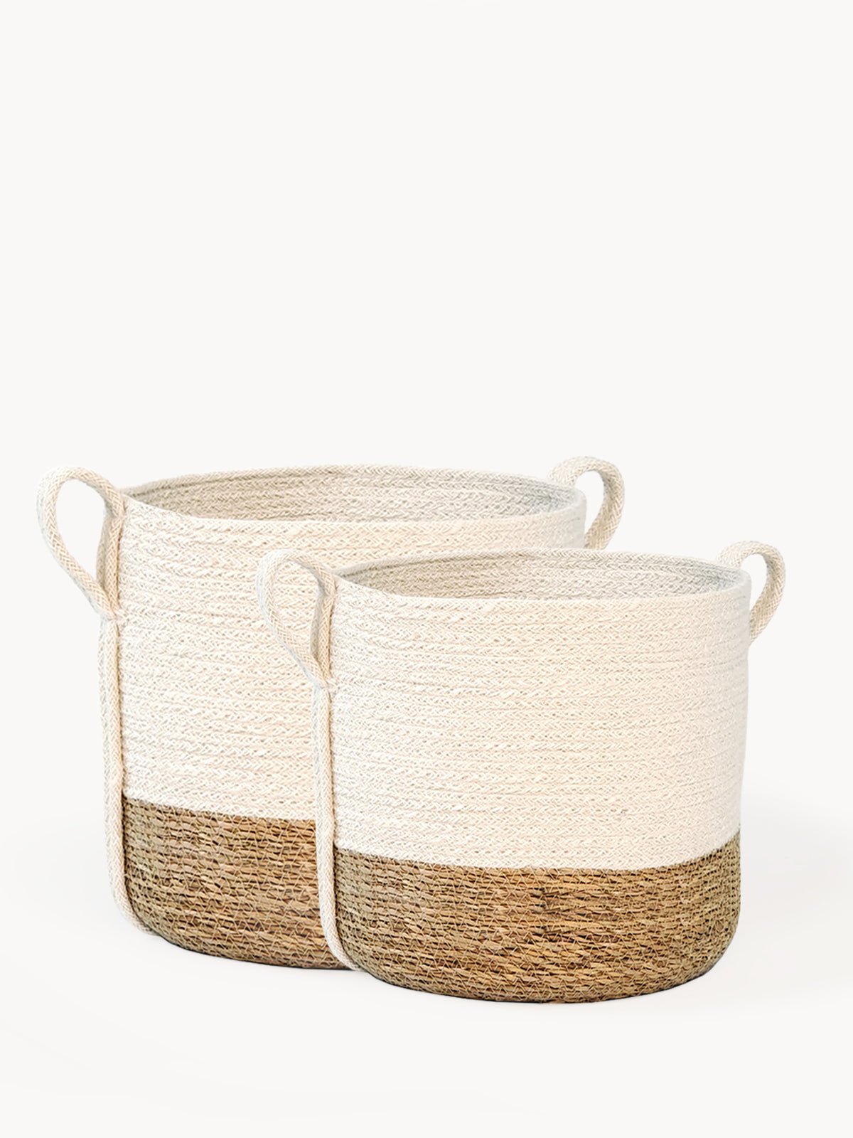 Savar Basket with Side Handle - Krafty Korner